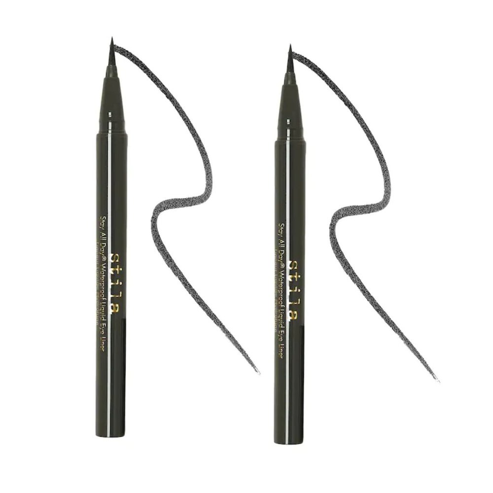 1/2 PRICE! ✅ 2 x STILA #INTENSE LABRADORITE Stay All Day WPROOF Liquid Eyeliner